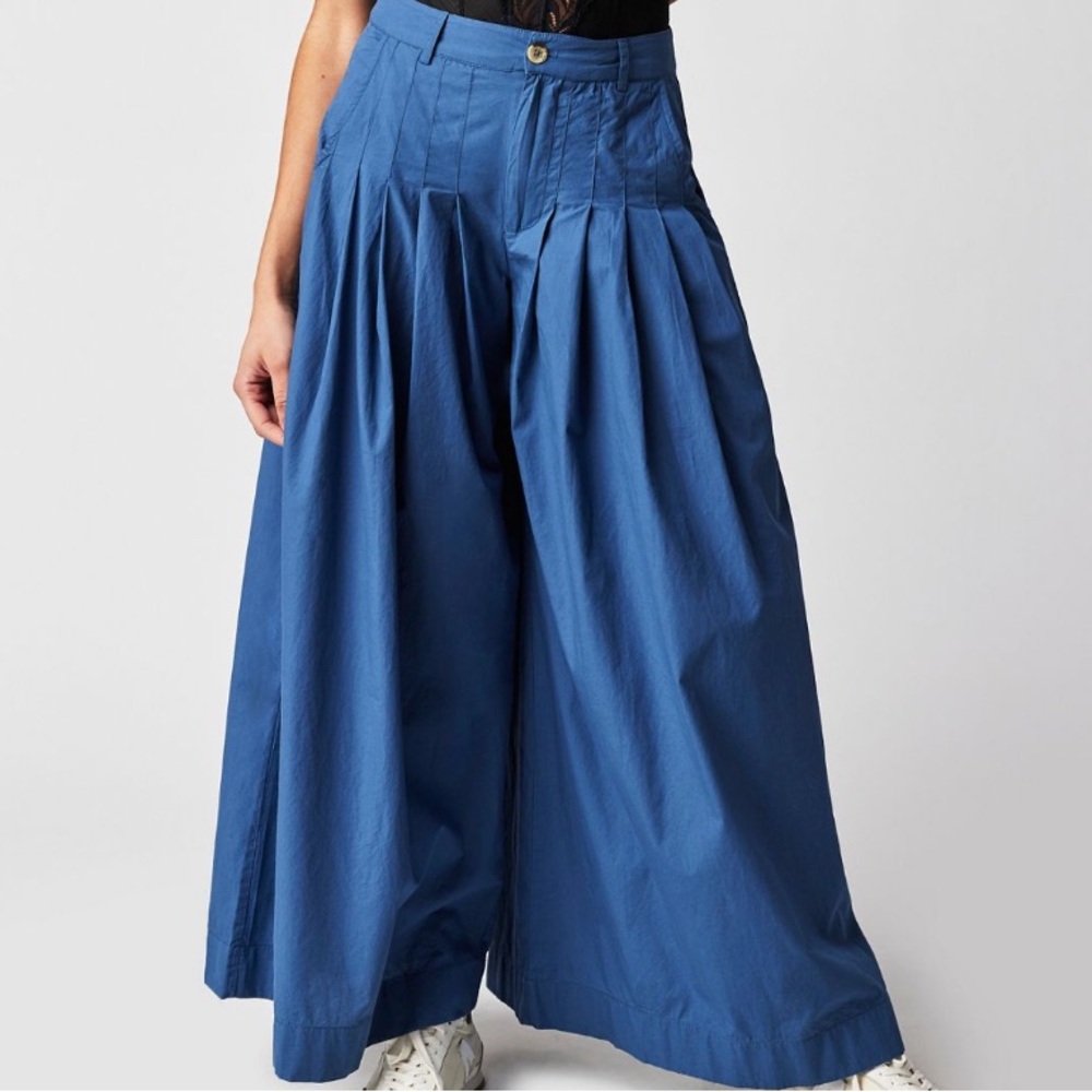 Free People Cassia pleated trousers size XS